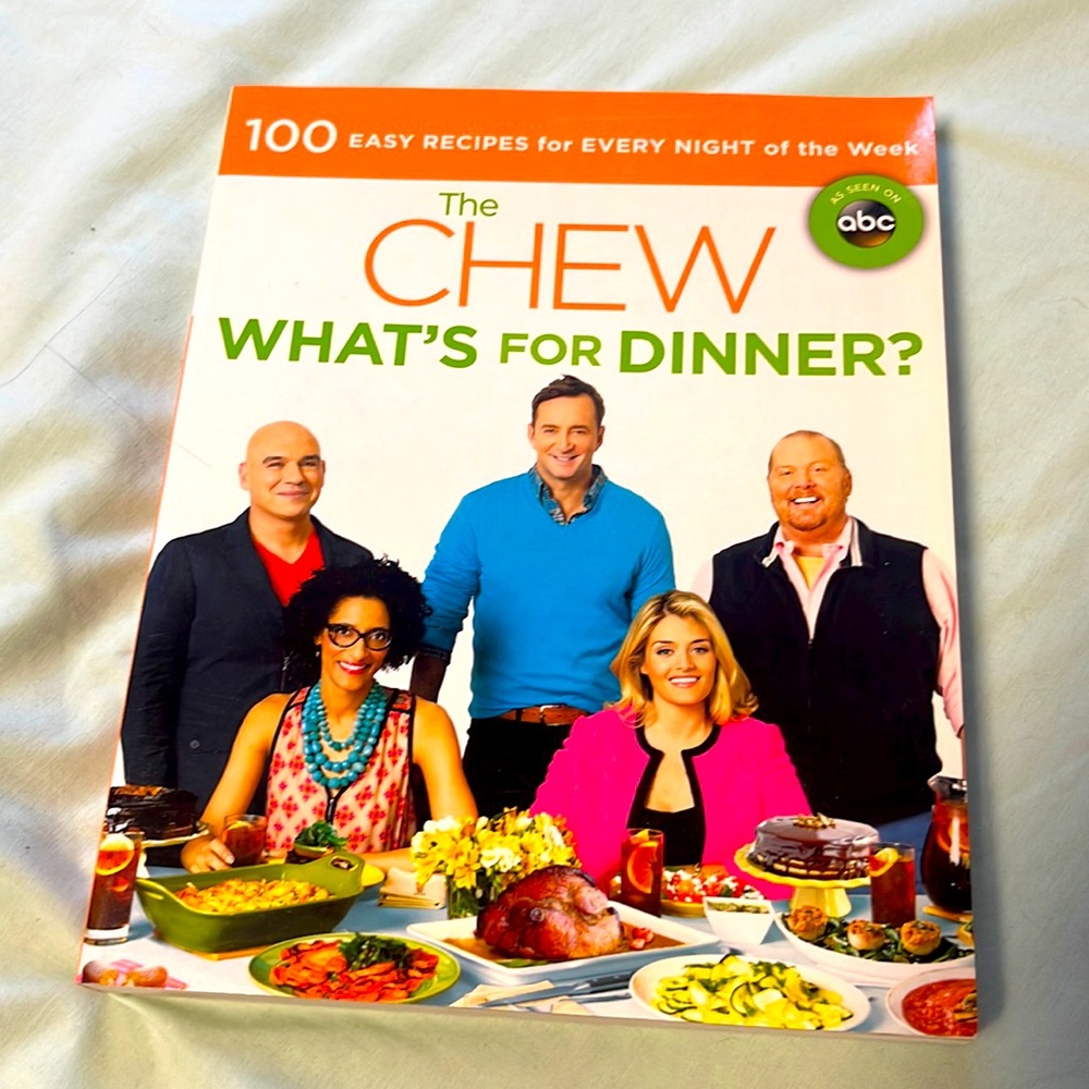 The Chew What’s for Dinner recipe book